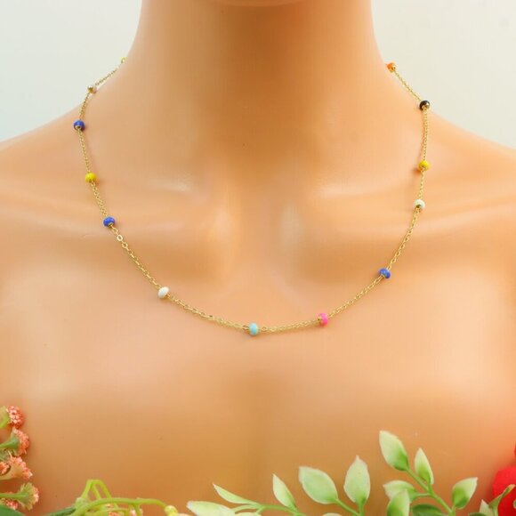 "New Beautiful Design Necklace Chain for Women/Girls, Gift, N733 - Picture 10 of 10